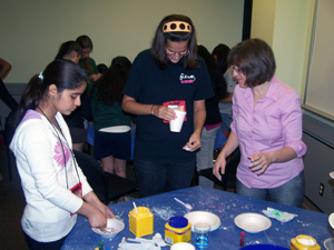 Dr. Conrad plays with oobleck...again